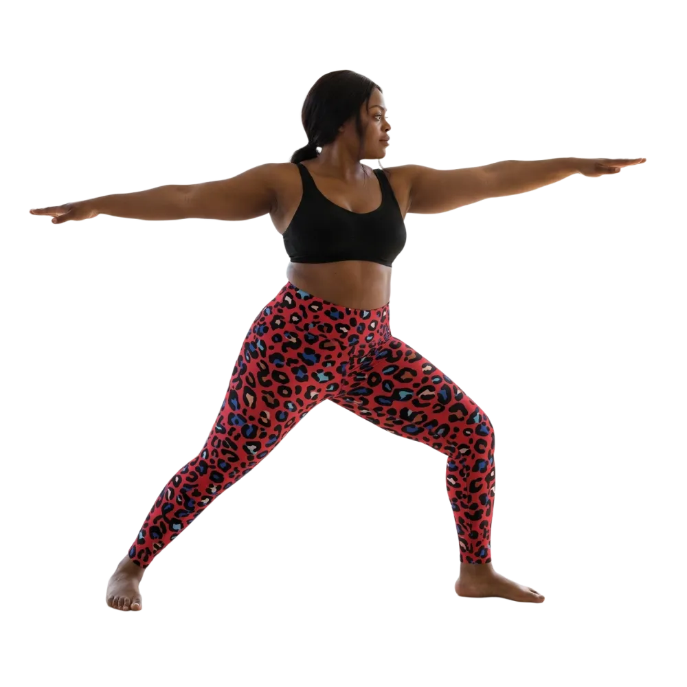 Damen Sport Leggings mit UV-Schutz 50+ in verschiedenen Größen, elastisch und bequem, aus atmungsaktivem Material, von BUYATHOME24