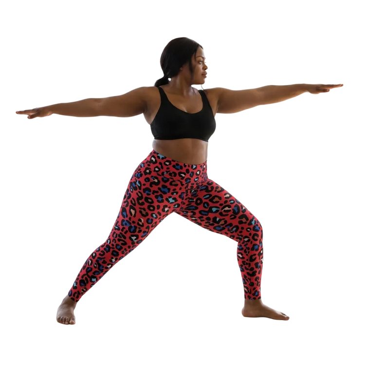 Damen Sport Leggings mit UV-Schutz 50+ in verschiedenen Größen, elastisch und bequem, aus atmungsaktivem Material, von BUYATHOME24
