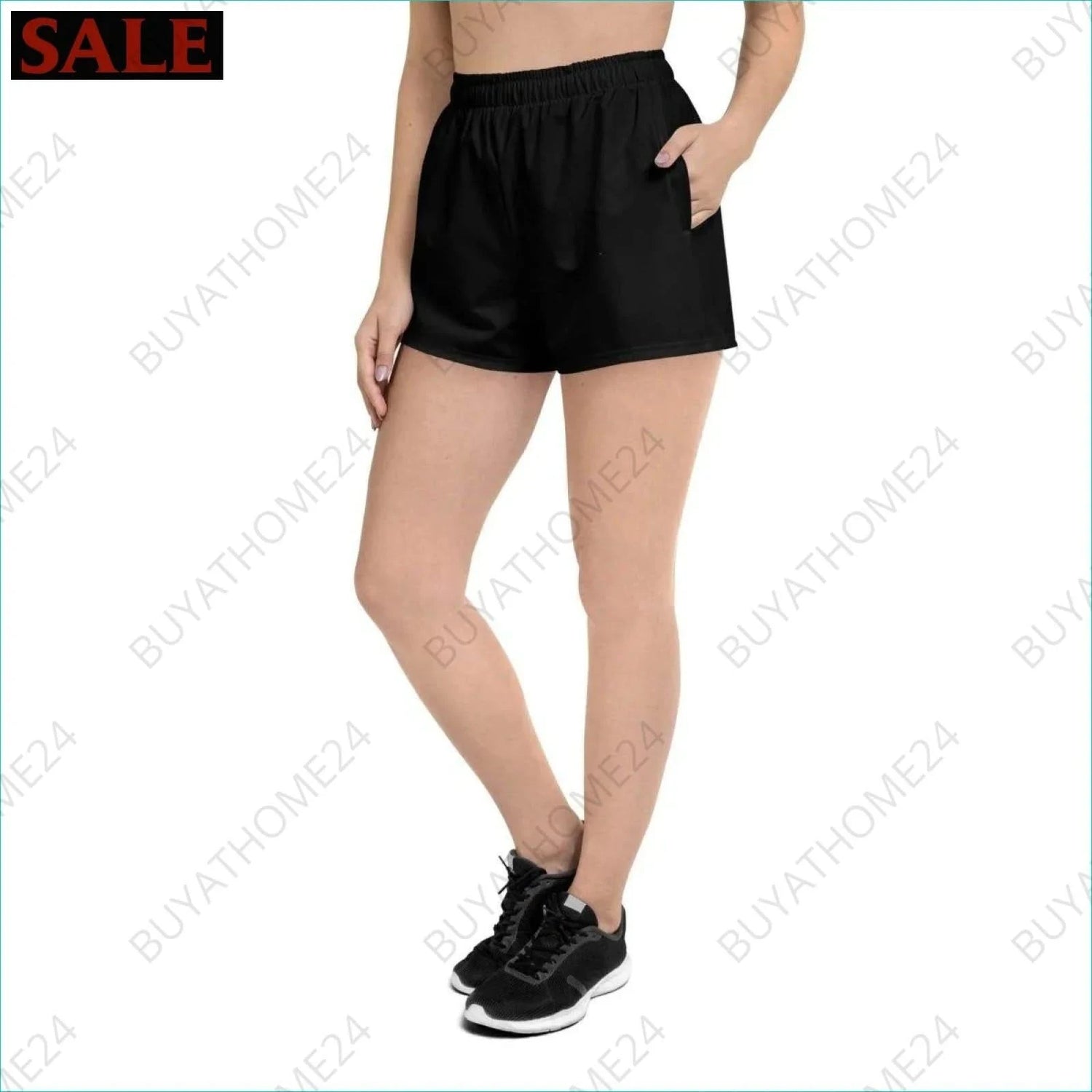 Damen Sport Shorts XS-3XL - BUYATHOME24 - Textildruck - GERMANY - DAMENMODE, Sport Shorts