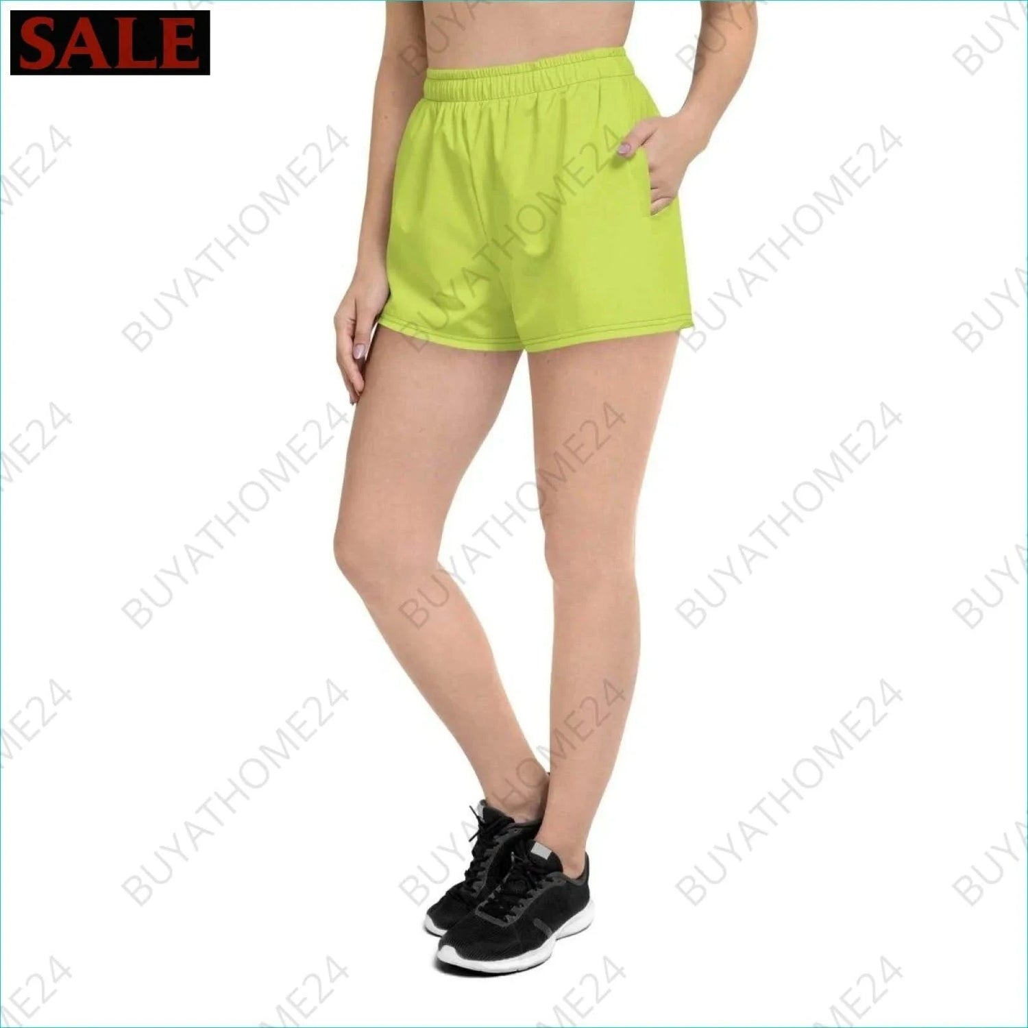 Damen Sport Shorts XS-3XL - BUYATHOME24 - Textildruck - GERMANY - DAMENMODE, Sport Shorts