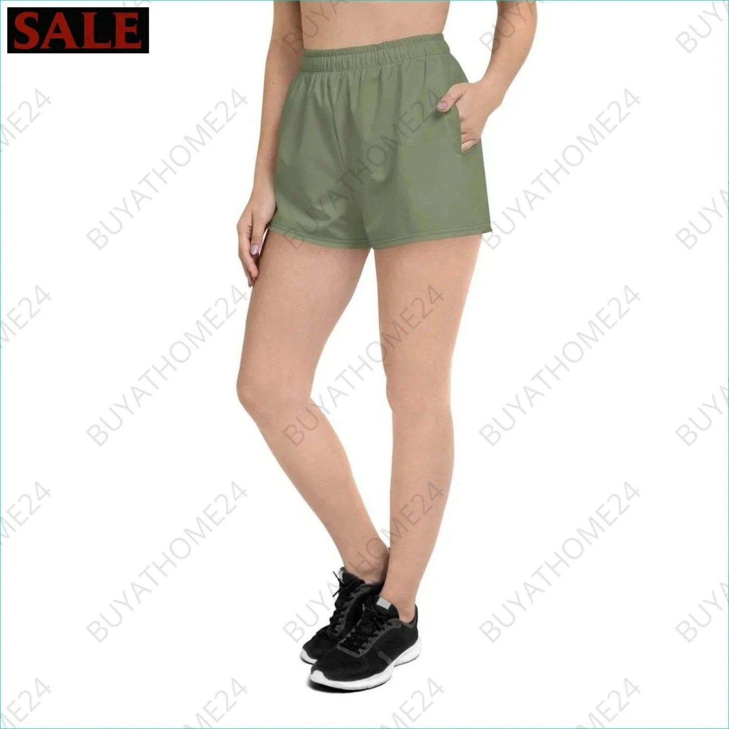 Damen Sport Shorts XS-3XL - BUYATHOME24 - Textildruck - GERMANY - DAMENMODE, Sport Shorts