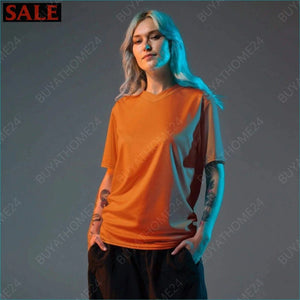 Damen Sport T-Shirt mit V-Ausschnitt 2XS-6XL - BUYATHOME24 - Textildruck - GERMANY - DAMENMODE, Sport T-Shirt mit V-Ausschnitt