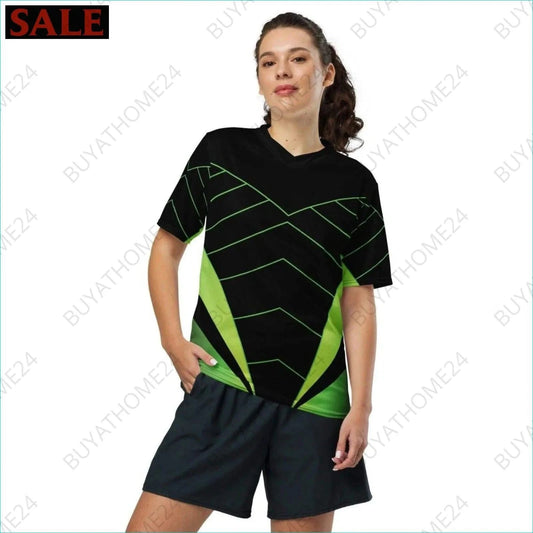 Damen Sport T-Shirt mit V-Ausschnitt 2XS-6XL - BUYATHOME24 - Textildruck - GERMANY - DAMENMODE, Sport T-Shirt mit V-Ausschnitt