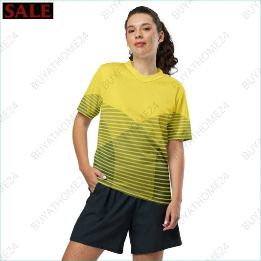 Damen Sport T-Shirt mit V-Ausschnitt 2XS-6XL - BUYATHOME24 - Textildruck - GERMANY - DAMENMODE, Sport T-Shirt mit V-Ausschnitt