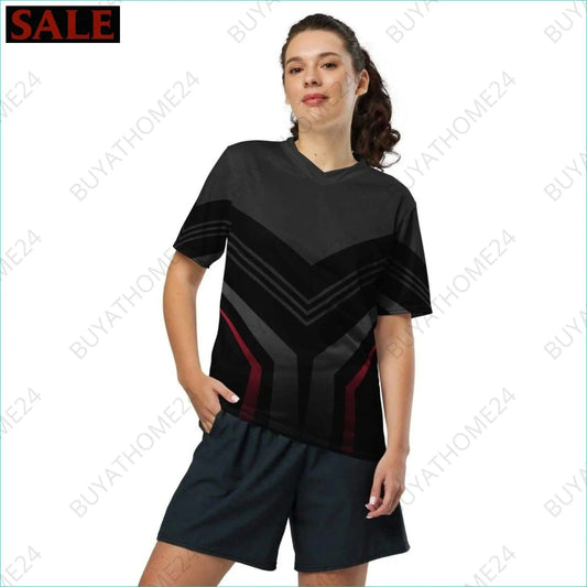 Damen Sport T-Shirt mit V-Ausschnitt 2XS-6XL - BUYATHOME24 - Textildruck - GERMANY - DAMENMODE, Sport T-Shirt mit V-Ausschnitt