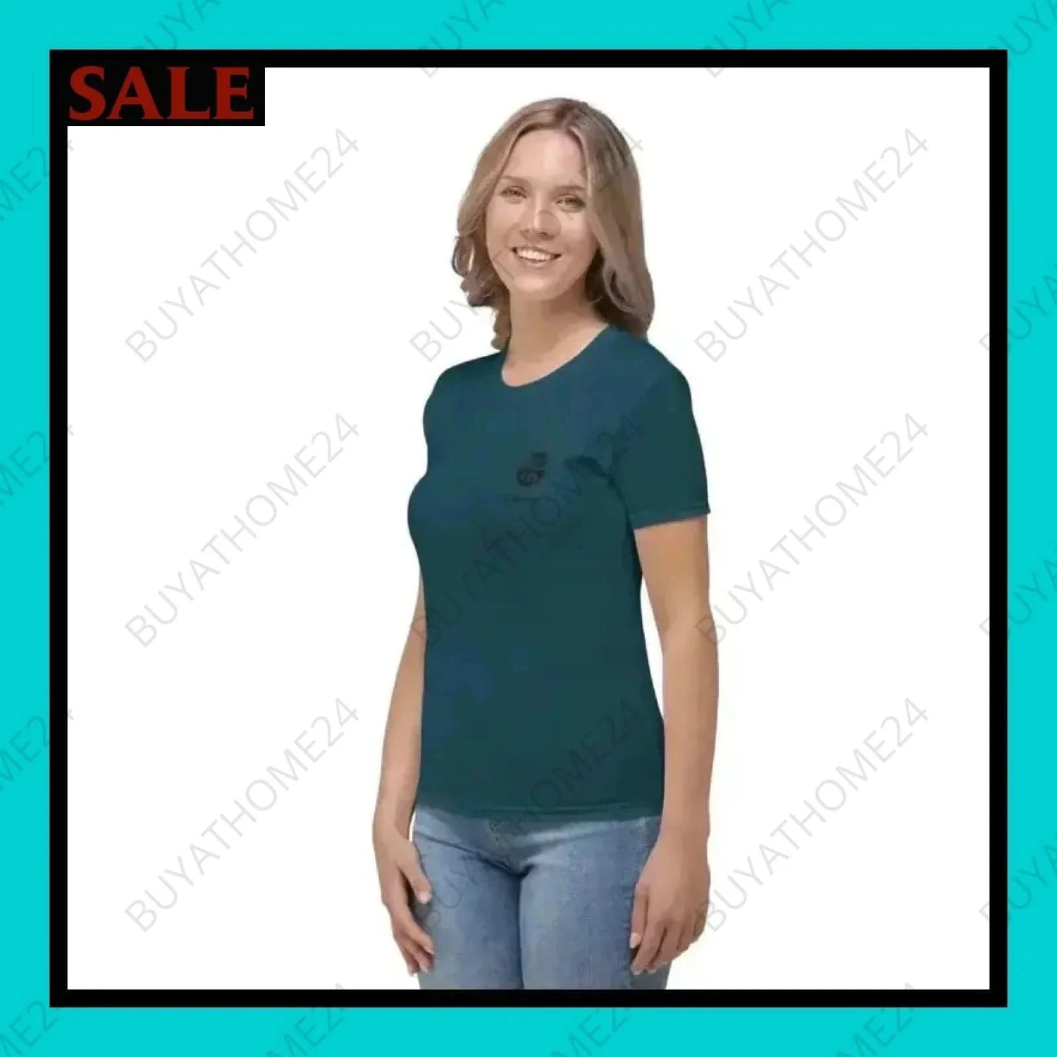 Damen Sport T-Shirt XS-2XL - BUYATHOME24 - Textildruck - GERMANY - DAMENMODE, Sport T-Shirt