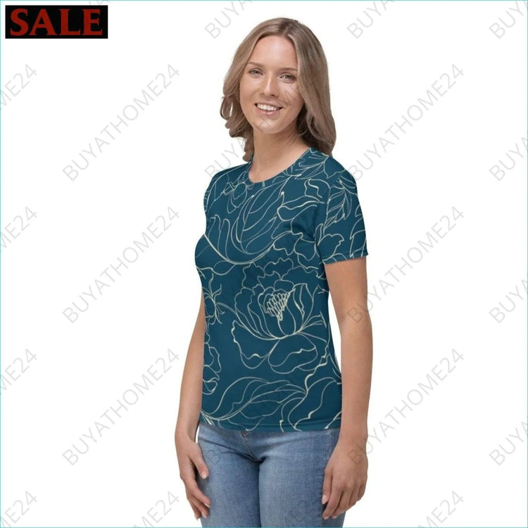 Damen Sport T-Shirt XS-2XL - BUYATHOME24 - Textildruck - GERMANY - DAMENMODE, Sport T-Shirt