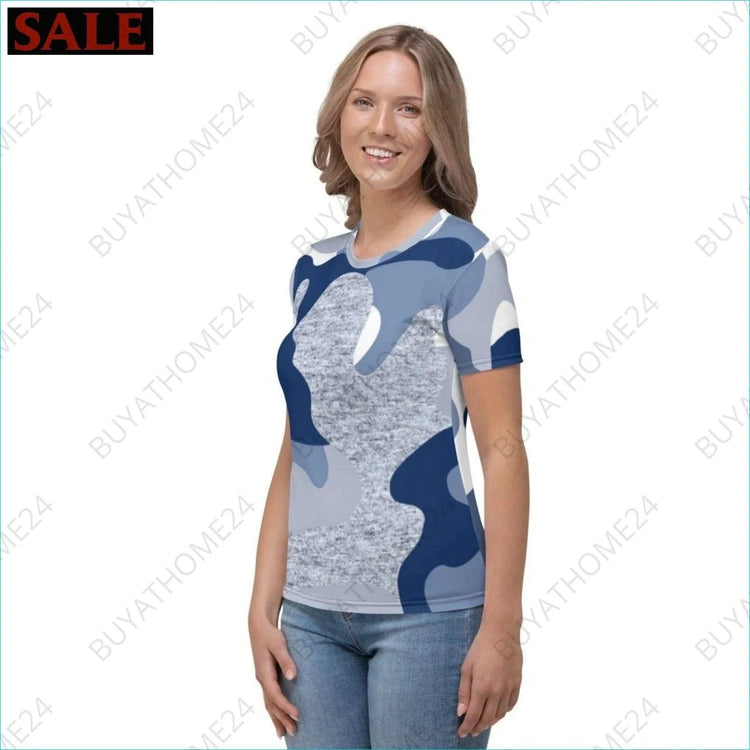 Damen Sport T-Shirt XS-2XL - BUYATHOME24 - Textildruck - GERMANY - DAMENMODE, Sport T-Shirt