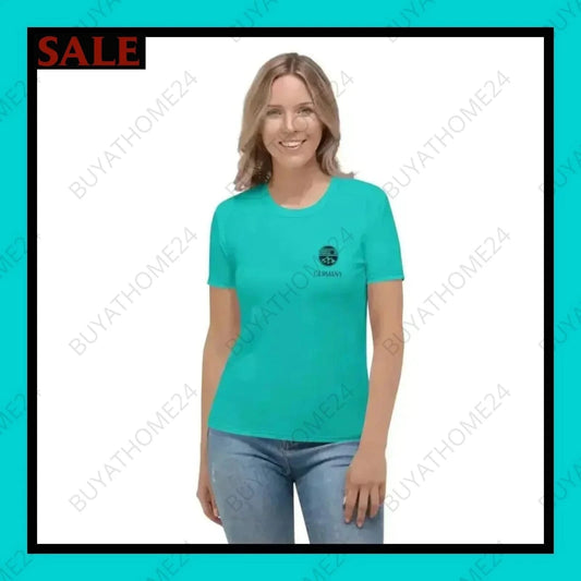 • Sportbekleidung I Damen T-Shirt XS, S, M, L, XL, 2XL - GERMANY - DAMENMODE, Sport T-Shirt