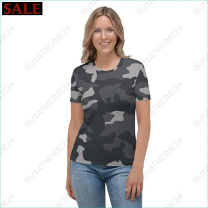 Damen Sport T-Shirt XS-2XL - BUYATHOME24 - Textildruck - GERMANY - DAMENMODE, Sport T-Shirt