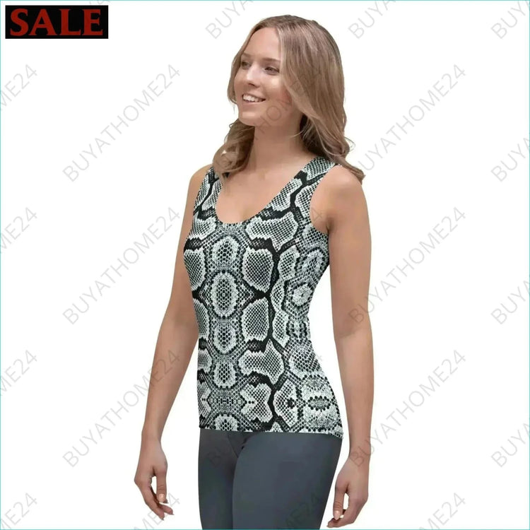 Damen Sport Tank Top XS - XL - BUYATHOME24 - Textildruck - GERMANY - DAMENMODE, Sport Tank Top