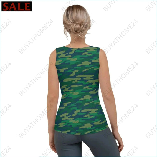 Damen Sport Tank Top XS - XL - BUYATHOME24 - Textildruck - GERMANY - DAMENMODE, Sport Tank Top