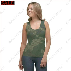 Damen Sport Tank Top XS - XL - BUYATHOME24 - Textildruck - GERMANY - DAMENMODE, Sport Tank Top