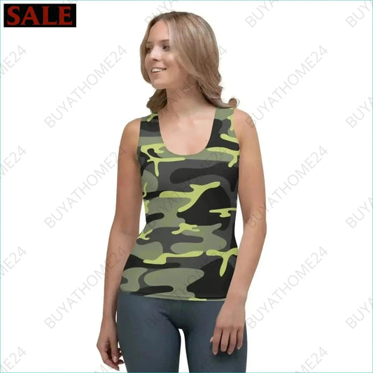 • Sportbekleidung I Damen Tank Top XS, S, M, L, XL - GERMANY - DAMENMODE, Sport Tank Top