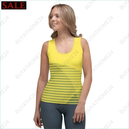 Damen Sport Tank Top XS - XL - BUYATHOME24 - Textildruck - GERMANY - DAMENMODE, Sport Tank Top