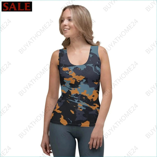 • Sportbekleidung I Damen Tank Top XS, S, M, L, XL - GERMANY - DAMENMODE, Sport Tank Top