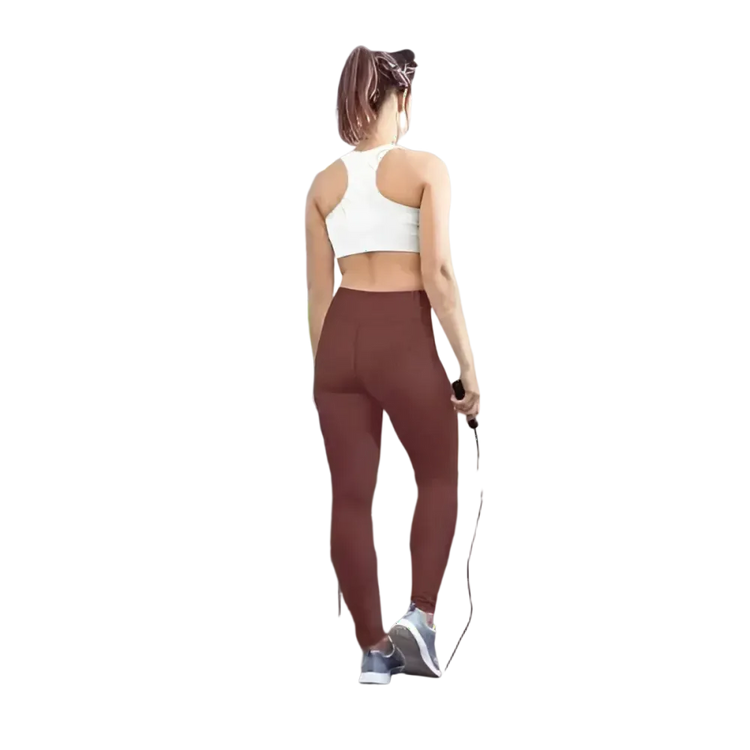 Damen Sportleggings von BUYATHOME24 in den Größen XS bis XL, bequeme Sportbekleidung für Damen, elastisch und atmungsaktiv