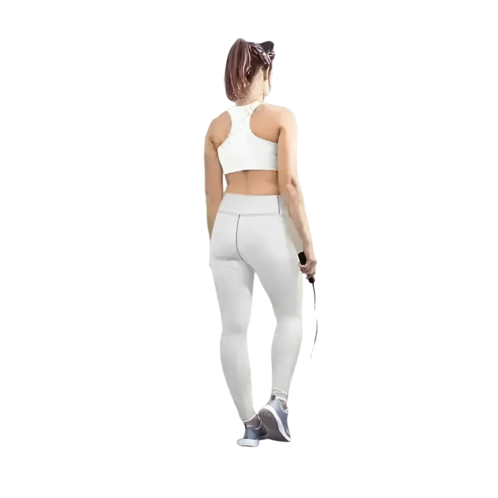 Damen-Sportleggings in XS-XL von BUYATHOME24, bequeme Sporthose aus elastischem Material, ideal für Fitness und Workout