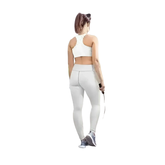 Damen-Sportleggings in XS-XL von BUYATHOME24, bequeme Sporthose aus elastischem Material, ideal für Fitness und Workout