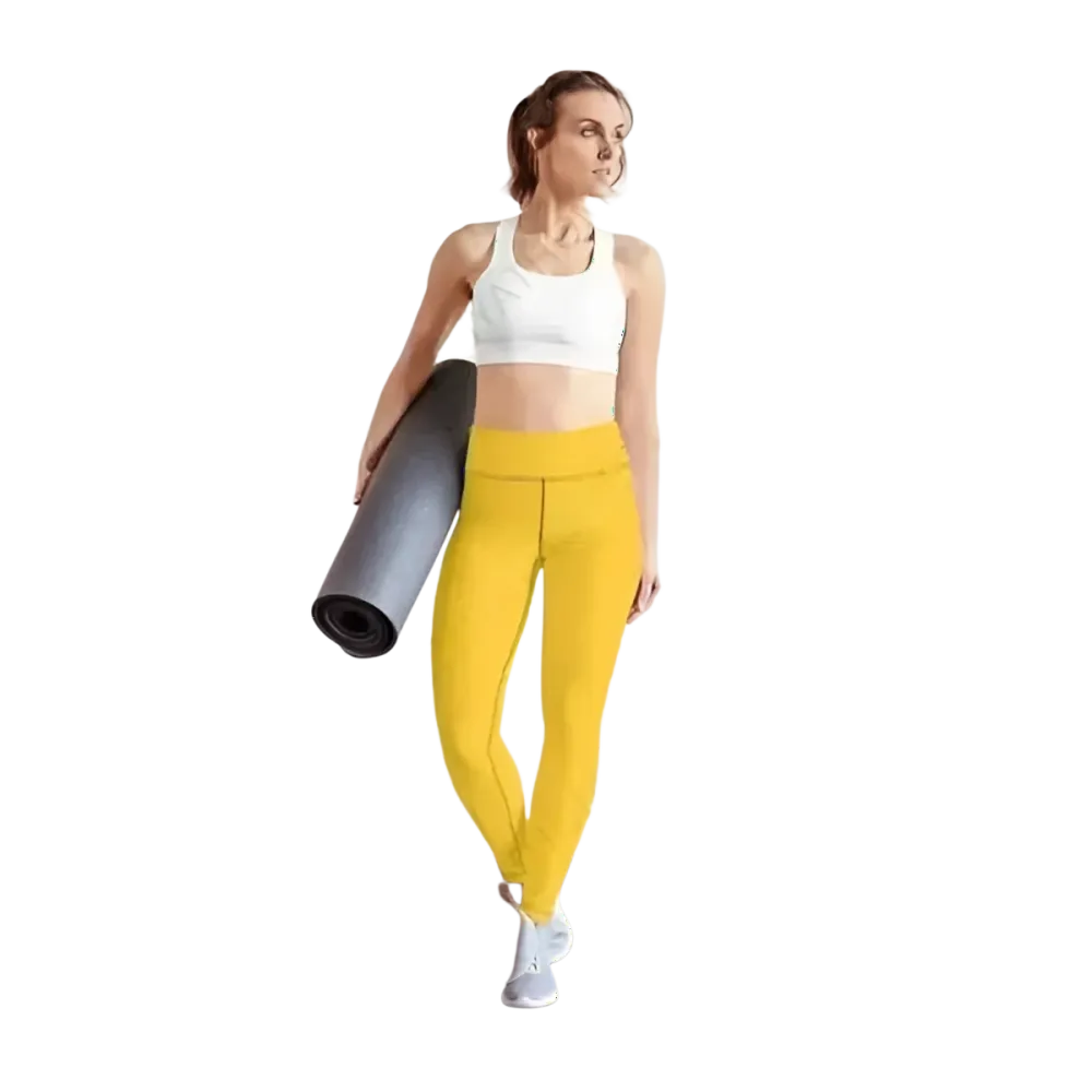 Damen Sportleggings von BUYATHOME24 in den Größen XS bis XL, angenehm sitzendes Sportbekleidungsstück für Damen