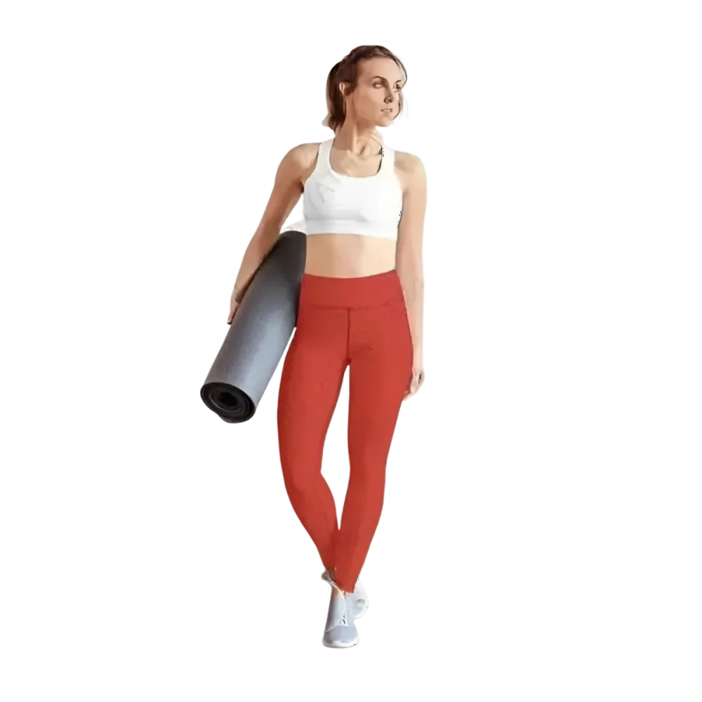 Damen Sportleggings von BUYATHOME24 in XS bis XL, bequemer Sitz, elastisches Material, ideal für Sport und Freizeit.