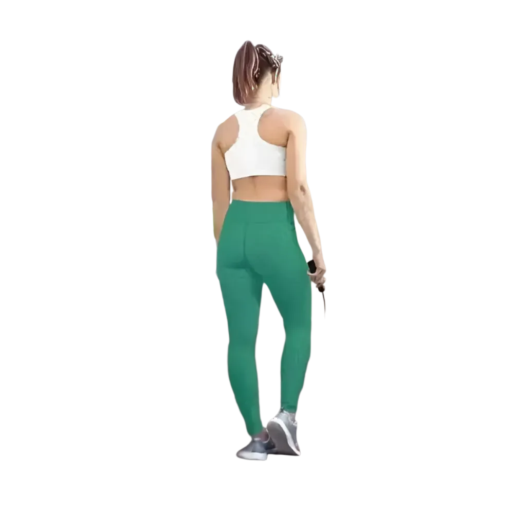 Damen-Sportleggings in XS-XL von BUYATHOME24, bequeme Sportbekleidung, elastische Leggings für sportliche Aktivitäten