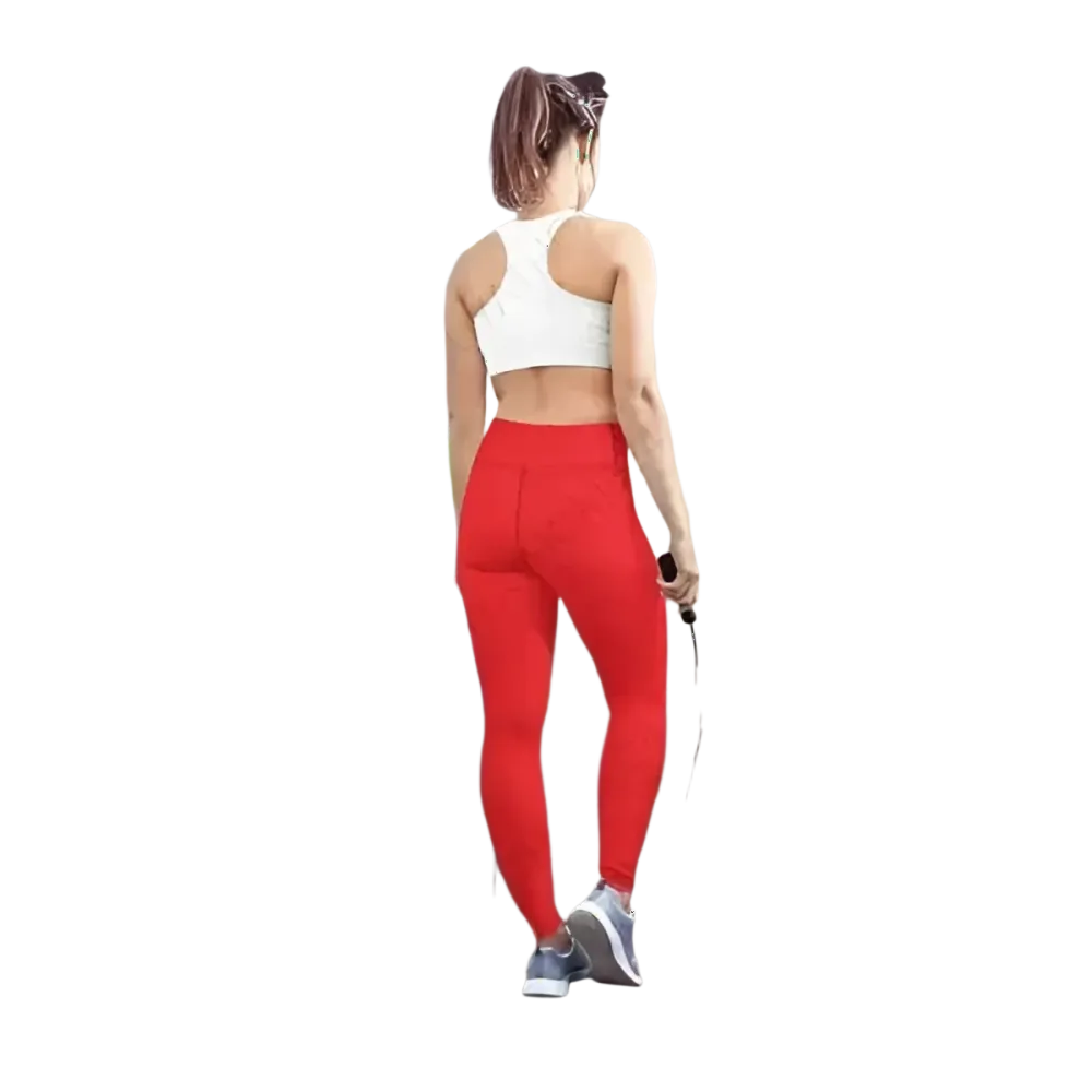 Damen Sportleggings in XS bis XL von BUYATHOME24, bequeme Sportbekleidung für Fitness und Freizeit.