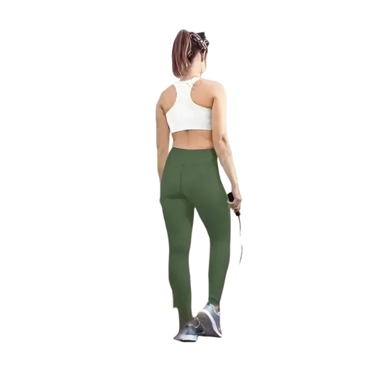 Damen-Sportleggings in verschiedenen Größen XS bis XL, bequeme Sportbekleidung von BUYATHOME24, elastisch und atmungsaktiv
