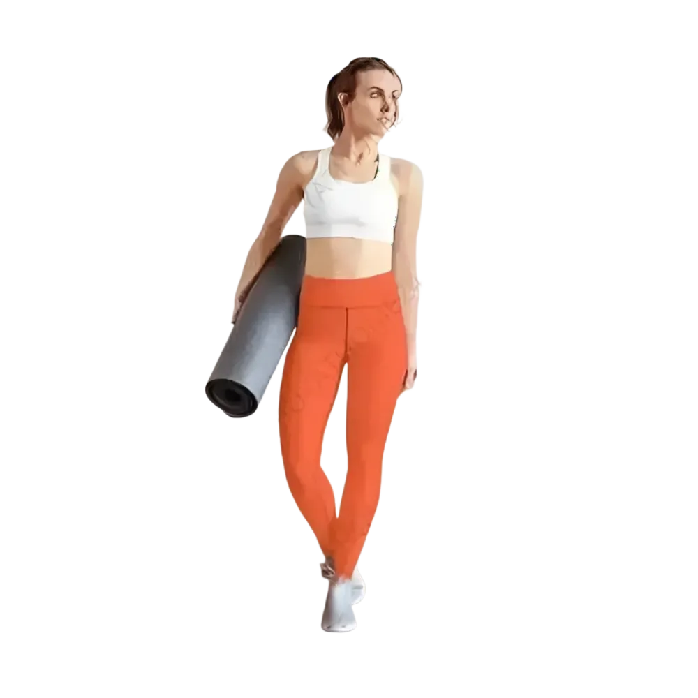 Damen-Sportleggings von BUYATHOME24 in XS bis XL, bequeme Sportbekleidung für Damen, elastische Leggings für sportliche Aktivitäten