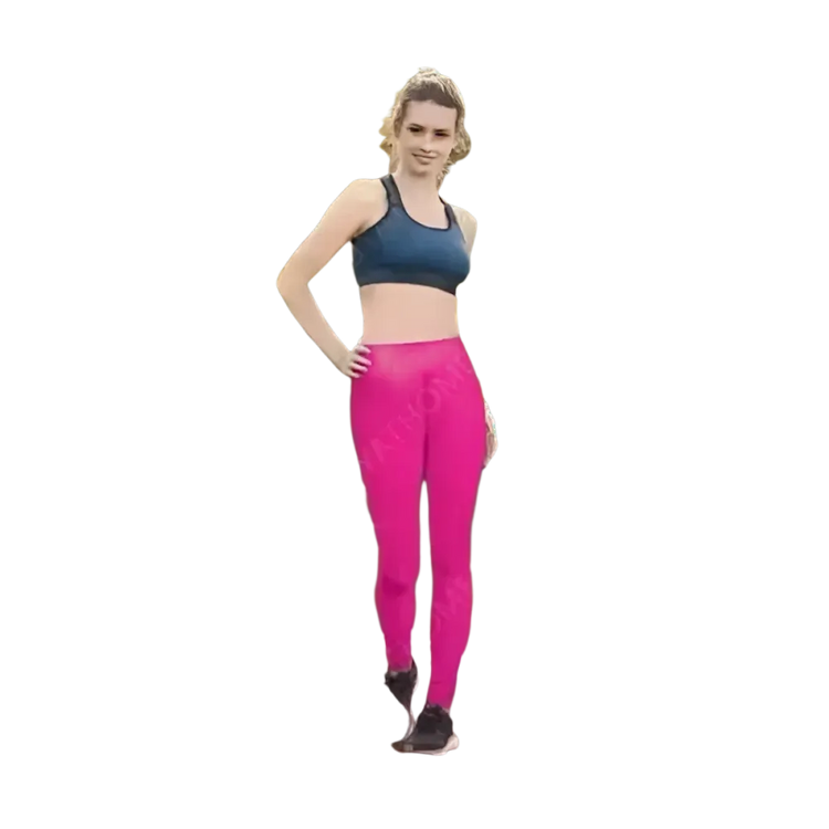 Damen Sportleggings in XS bis XL von BUYATHOME24, bequemes Stretchmaterial, sportliche Passform und modernes Design