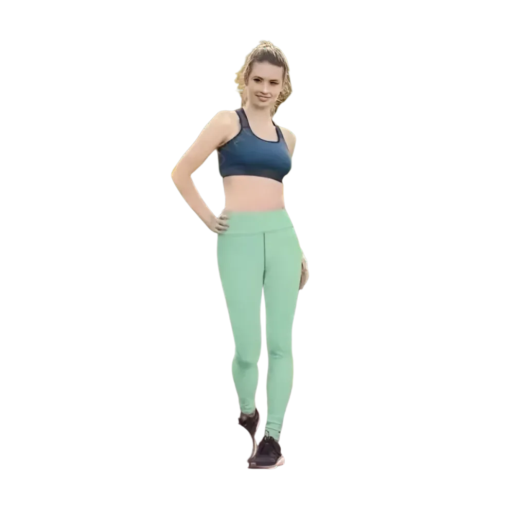 Damen Sportleggings in XS bis XL von BUYATHOME24, bequemer Stretchstoff, ideal für Fitness und Freizeit, sportswear.