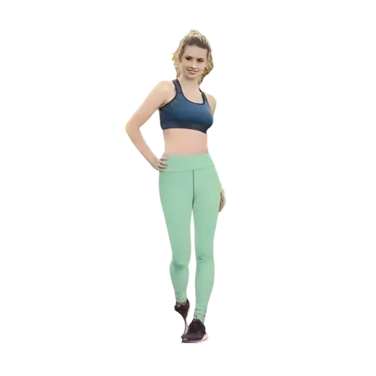 Damen Sportleggings in XS bis XL von BUYATHOME24, bequemer Stretchstoff, ideal für Fitness und Freizeit, sportswear.