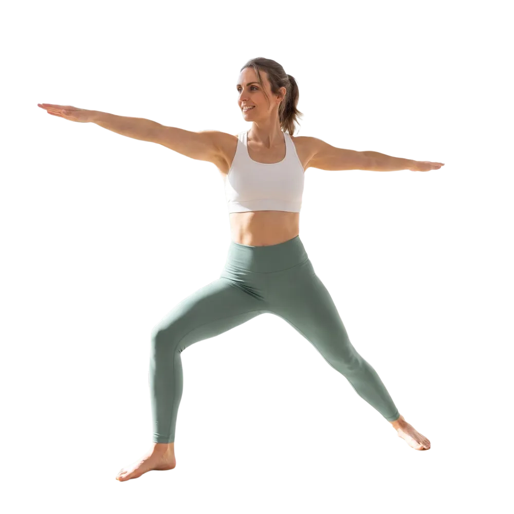 Damen Sportleggings mit hohem Bund und Vier-Wege-Stretch in XS-XL, bequem und vielseitig, in dunkler Farbe, von BUYATHOME24
