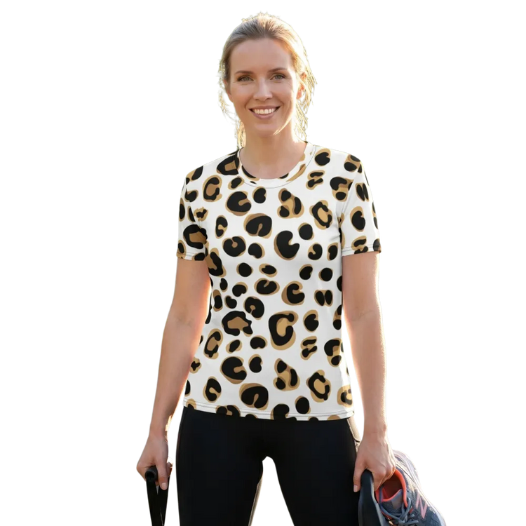 Atmungsaktives Damen Sportshirt von BUYATHOME24 in XS bis 2XL, aus Stretch-Material, ideal für Sport und Freizeit, bequeme Passform