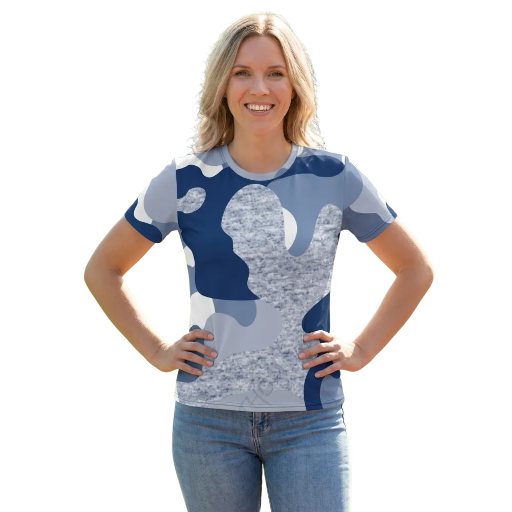 Damen Sportshirt aus Jersey mit Vier-Wege-Stretch in XS bis 2XL, bequemes Sportshirt für Damen, BUYATHOME24