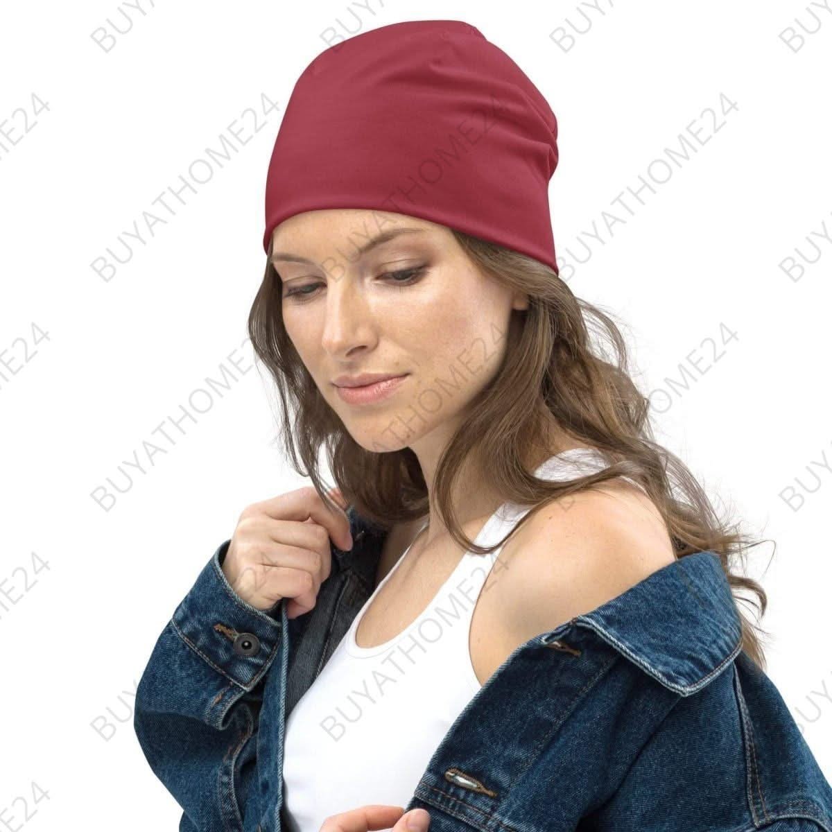 • Damen Beanie Mütze S-L - BUYATHOME24 - Textildruck - GERMANY - Beanie Mütze, DAMENMODE