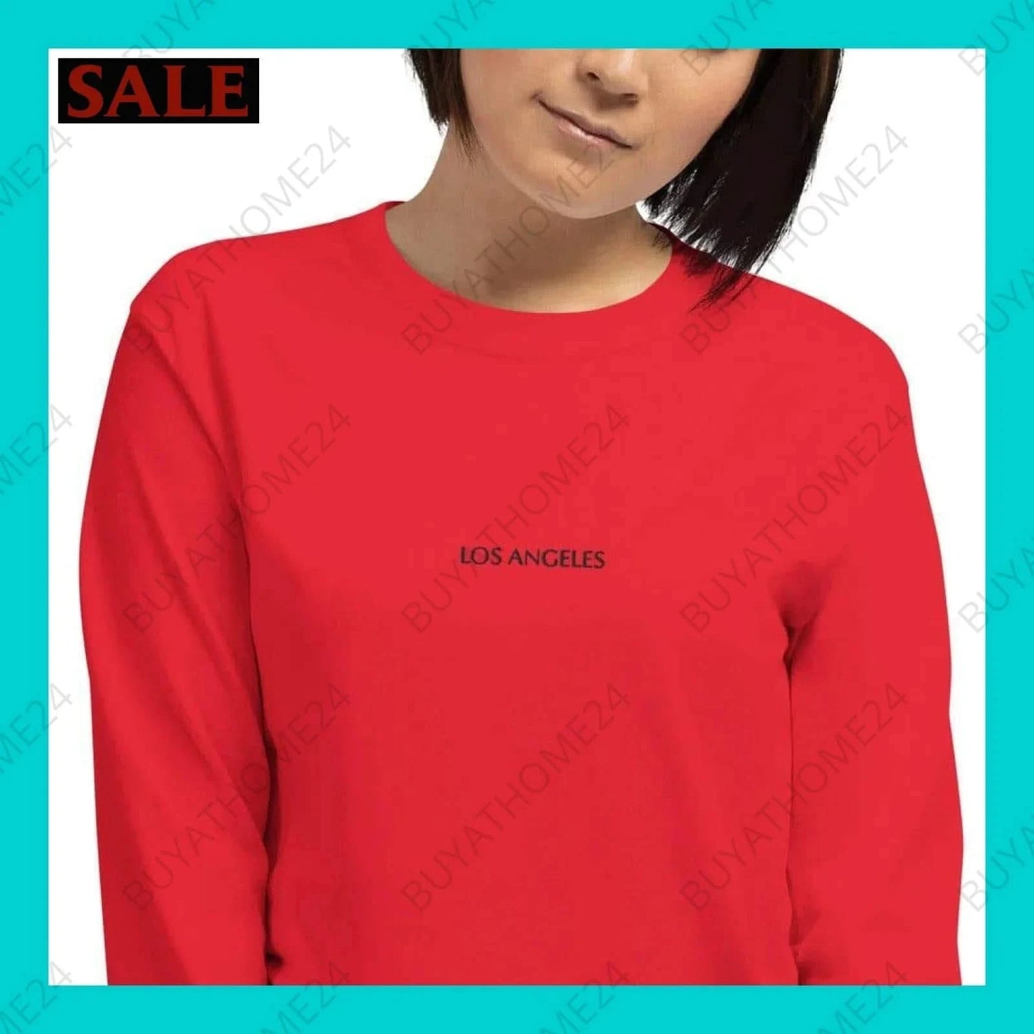 Damen Sweatshirt S-4XL - BUYATHOME24 - bestickt - GERMANY - DAMENMODE, Sweatshirt, YOUR STYLE