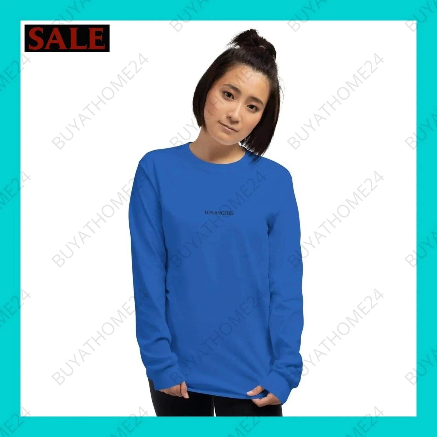 Damen Sweatshirt S-4XL - BUYATHOME24 - bestickt - GERMANY - DAMENMODE, Sweatshirt, YOUR STYLE