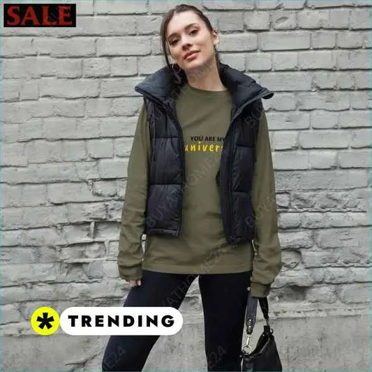 ▻ Rundhals Sweatshirts I Damen Langarm T-Shirt XS - 2XL BUYATHOME24®