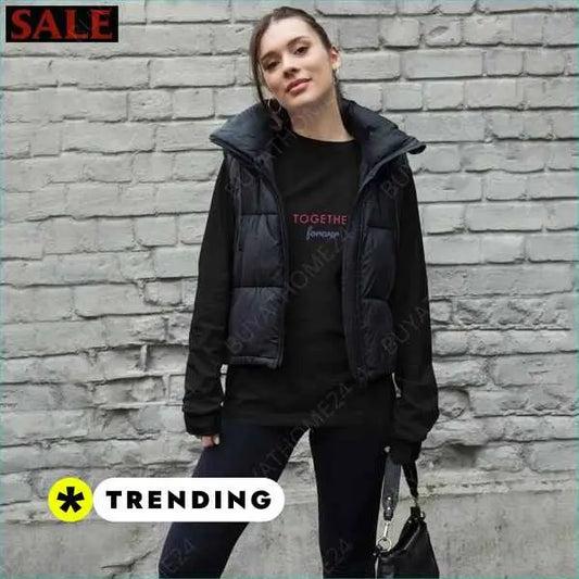 ▻ Rundhals Sweatshirt I Damen Langarm T-Shirt XS - 2XL BUYATHOME24®