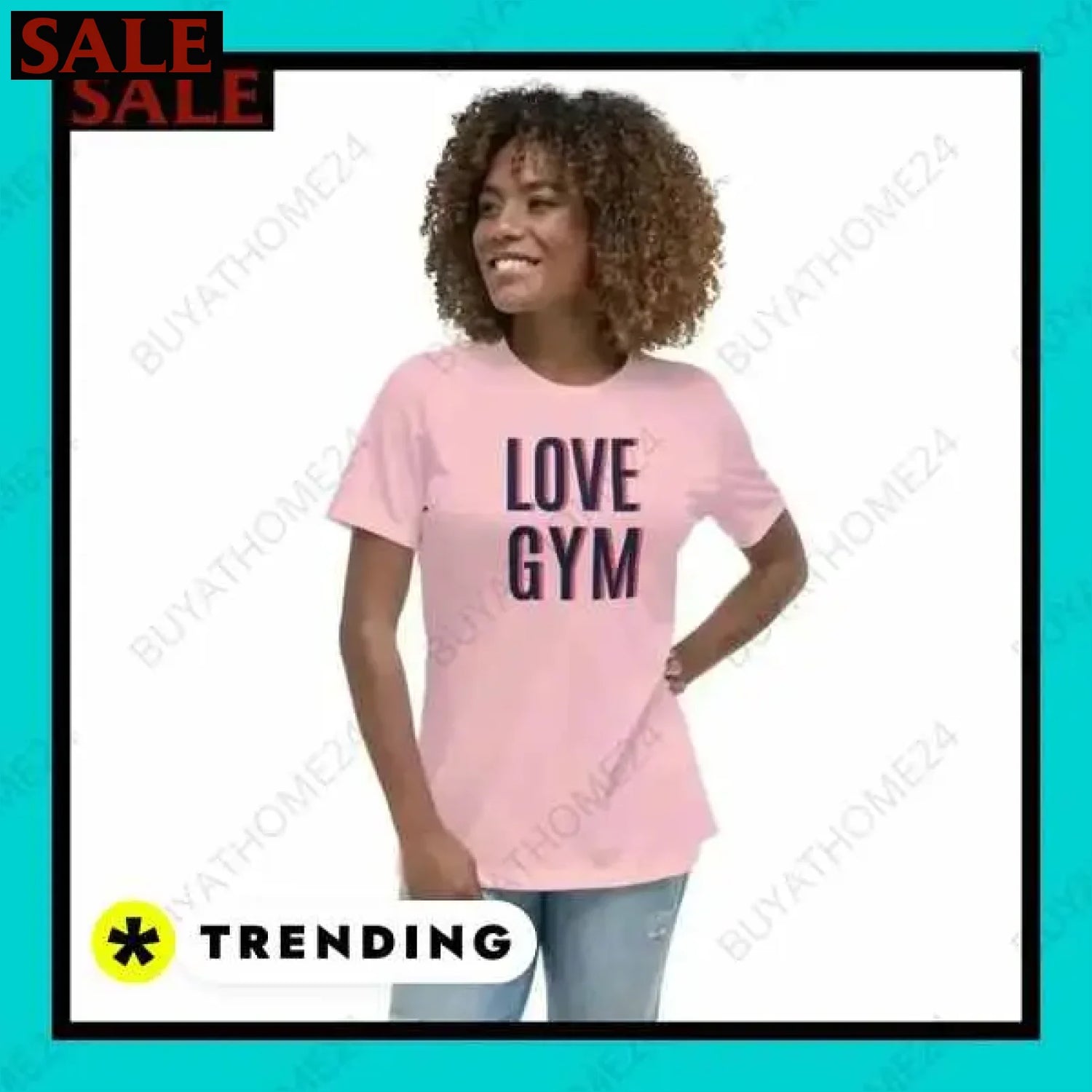 Damen T-Shirt aus Baumwolle in S bis 3XL bei buyathome24 i damen  Textildruck BUYATHOME24, T-Shirts BUYATHOME24, Hoodies BUYATHOME24,  Hosen BUYATHOME24, Jacken BUYATHOME24, Schuhe BUYATHOME24