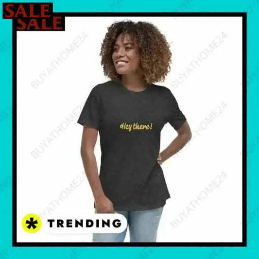 SALE % Rundhalsshirts I Kurzarm Grafik Damen T-Shirt S-3XL BUYATHOME24®