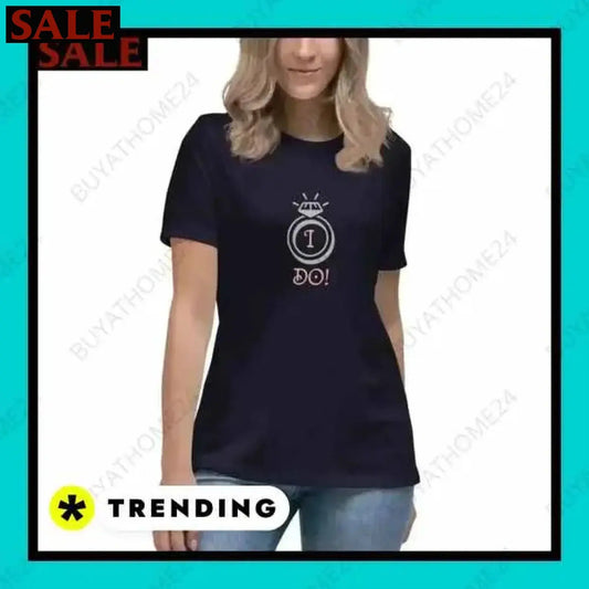 Grafik Rundhalsshirts Damen T-Shirt S-3XL – Exklusives Design von BUYATHOME24® BUYATHOME24®