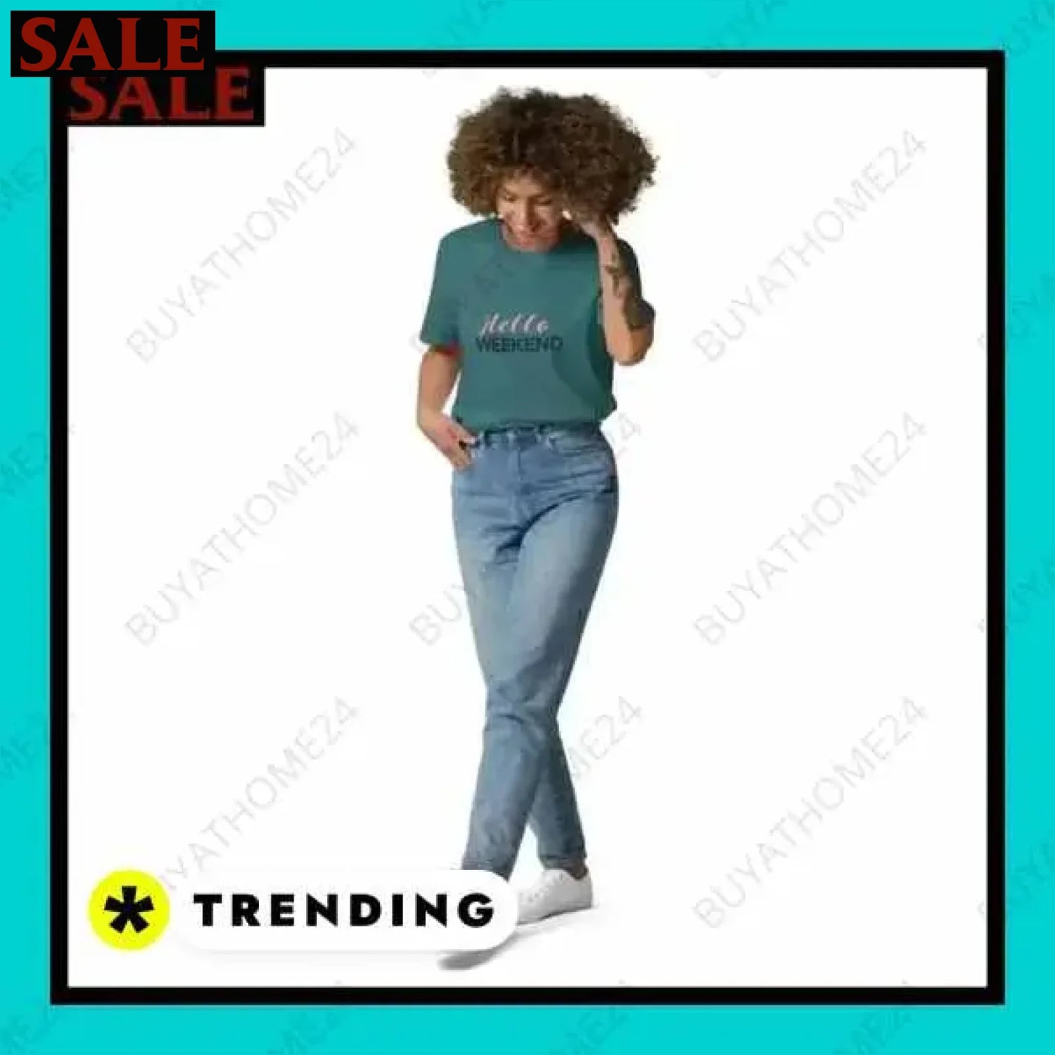 • Rundhalsshirts I Damen T-Shirt S, M, L, XL,2XL  Textildruck BUYATHOME24, T-Shirts BUYATHOME24, Hoodies BUYATHOME24,  Hosen BUYATHOME24, Jacken BUYATHOME24, Schuhe BUYATHOME24