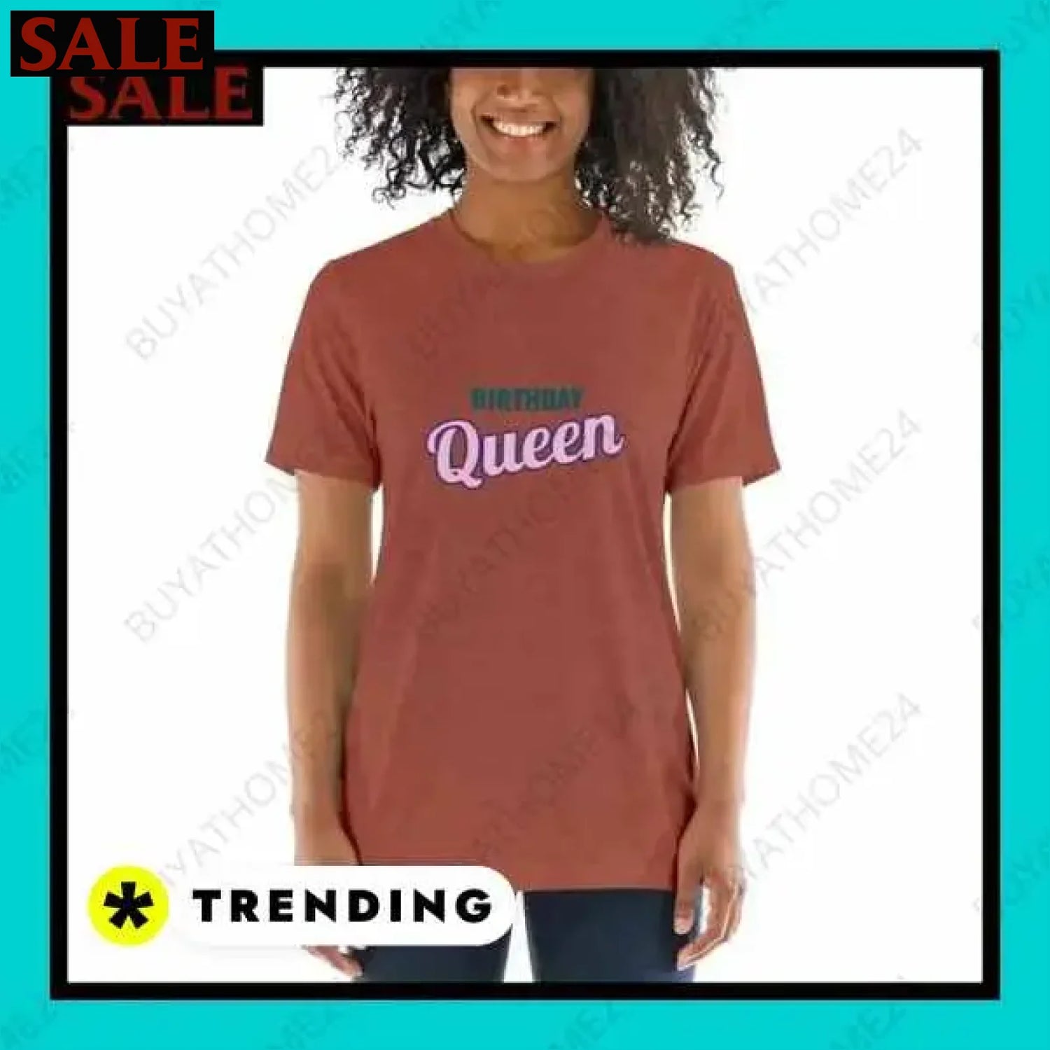 Damen T-Shirt in verschiedenen Größen bei buyathome24 i damen  Textildruck BUYATHOME24, T-Shirts BUYATHOME24, Hoodies BUYATHOME24,  Hosen BUYATHOME24, Jacken BUYATHOME24, Schuhe BUYATHOME24