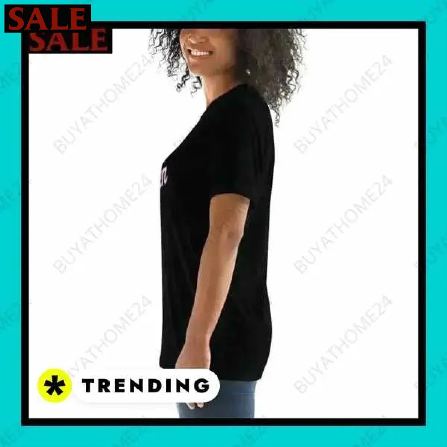 Damen T-Shirt in verschiedenen Größen bei buyathome24 i damen  Textildruck BUYATHOME24, T-Shirts BUYATHOME24, Hoodies BUYATHOME24,  Hosen BUYATHOME24, Jacken BUYATHOME24, Schuhe BUYATHOME24