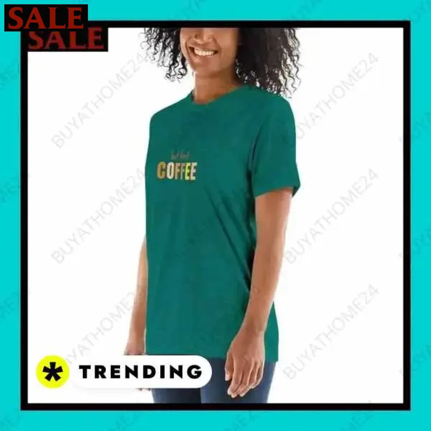 Damen T-Shirt in verschiedenen Größen für stilbewusste Frauen  Textildruck BUYATHOME24, T-Shirts BUYATHOME24, Hoodies BUYATHOME24,  Hosen BUYATHOME24, Jacken BUYATHOME24, Schuhe BUYATHOME24