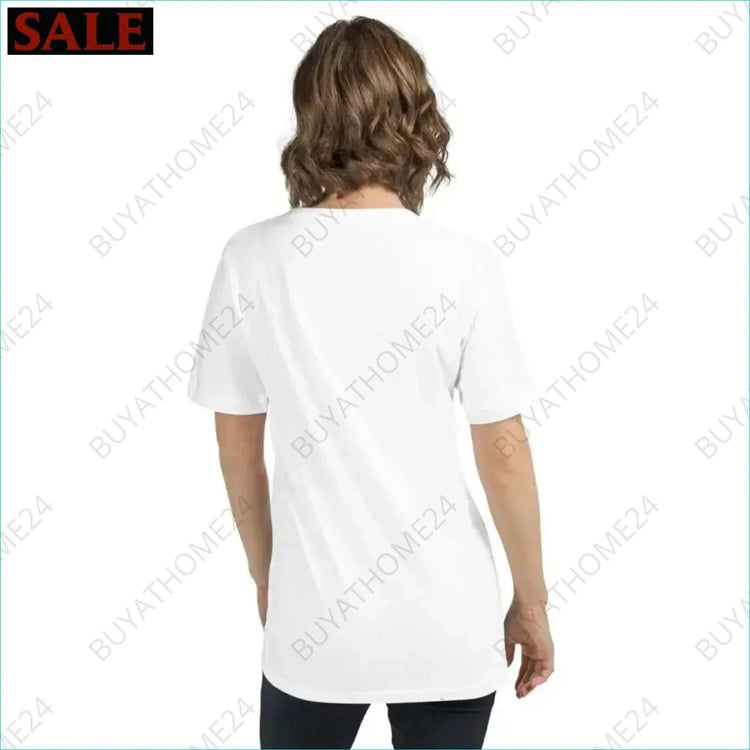 Damen T-Shirt mit V-Ausschnitt S-2XL - BUYATHOME24 - T-Shirtdruck - GERMANY - DAMENMODE, T-Shirt mit V-Ausschnitt