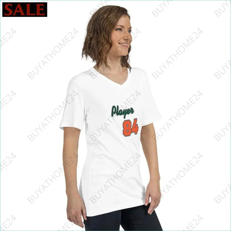 Damen T-Shirt mit V-Ausschnitt S-2XL - BUYATHOME24 - T-Shirtdruck - GERMANY - DAMENMODE, T-Shirt mit V-Ausschnitt, YOUR STYLE