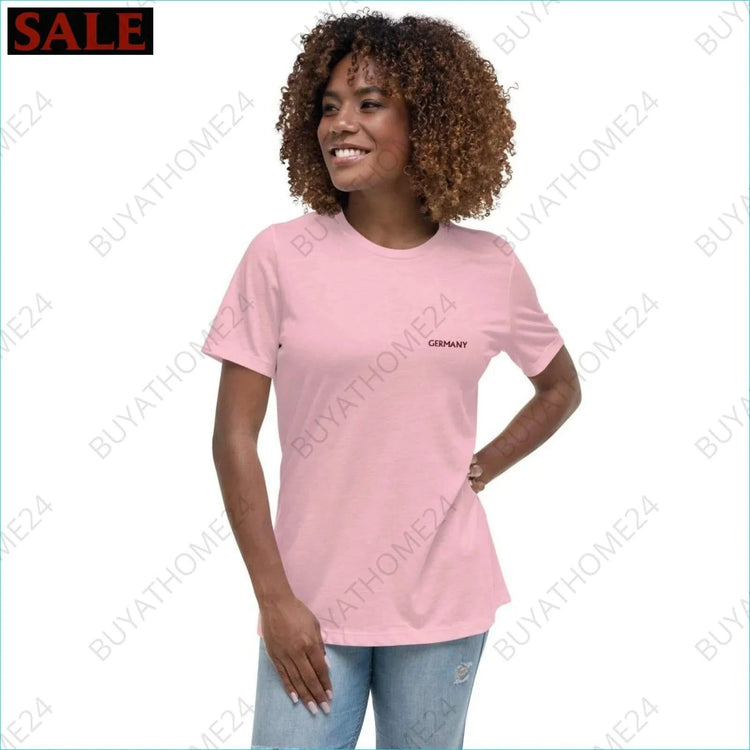 Damen T-Shirt S-3XL - BUYATHOME24 - bestickt - GERMANY - DAMENMODE, T-Shirt, YOUR STYLE